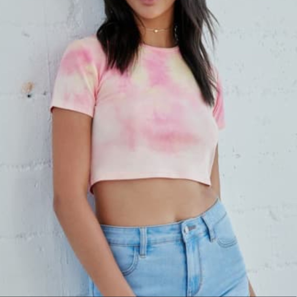 Pacsun Tie Dye  Crop Top